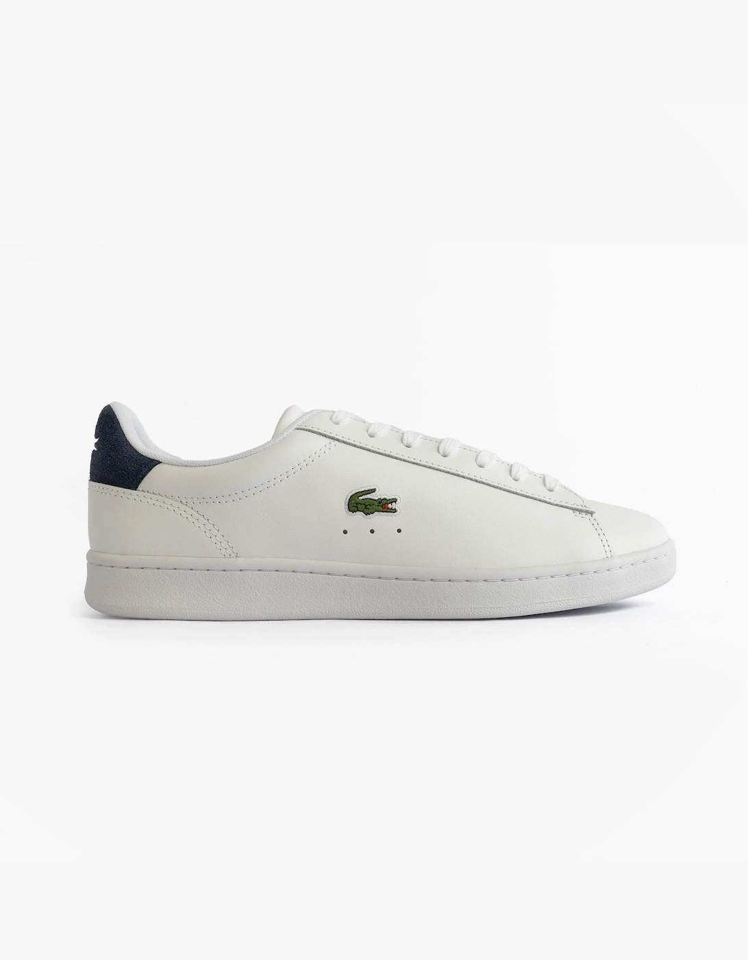 Men's Lacoste CARNABY SET Mens Court Trainers Trainers White/Navy - Size: 7