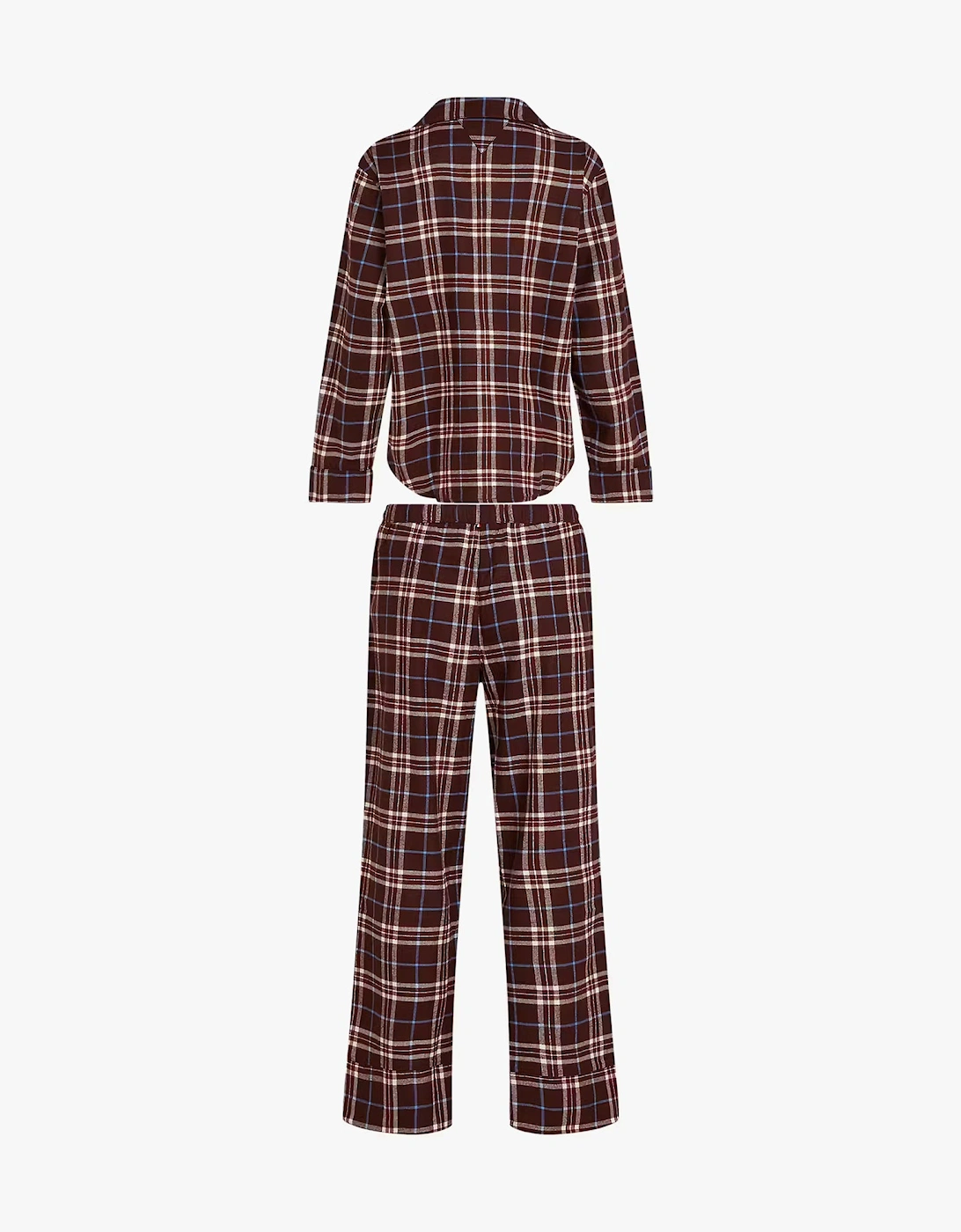 LS FLNL SHIRT PJ PAN Womens Set Tartan Reiker Burgundy
