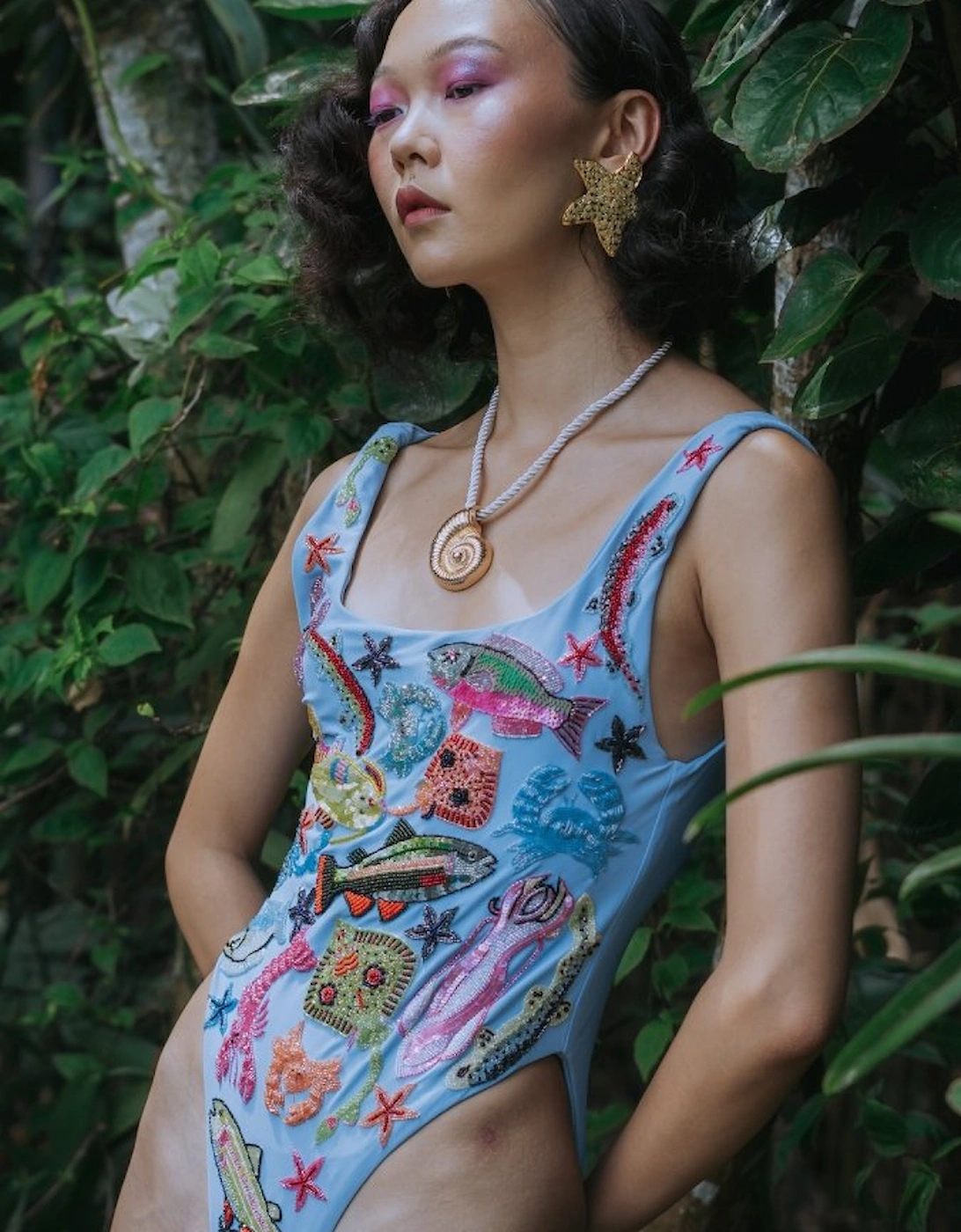 Arizona One Piece Swimsuit - Blue, 6 of 5