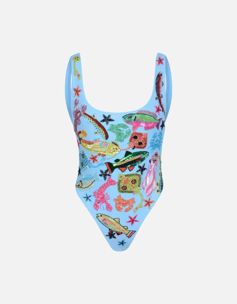 Arizona One Piece Swimsuit - Blue