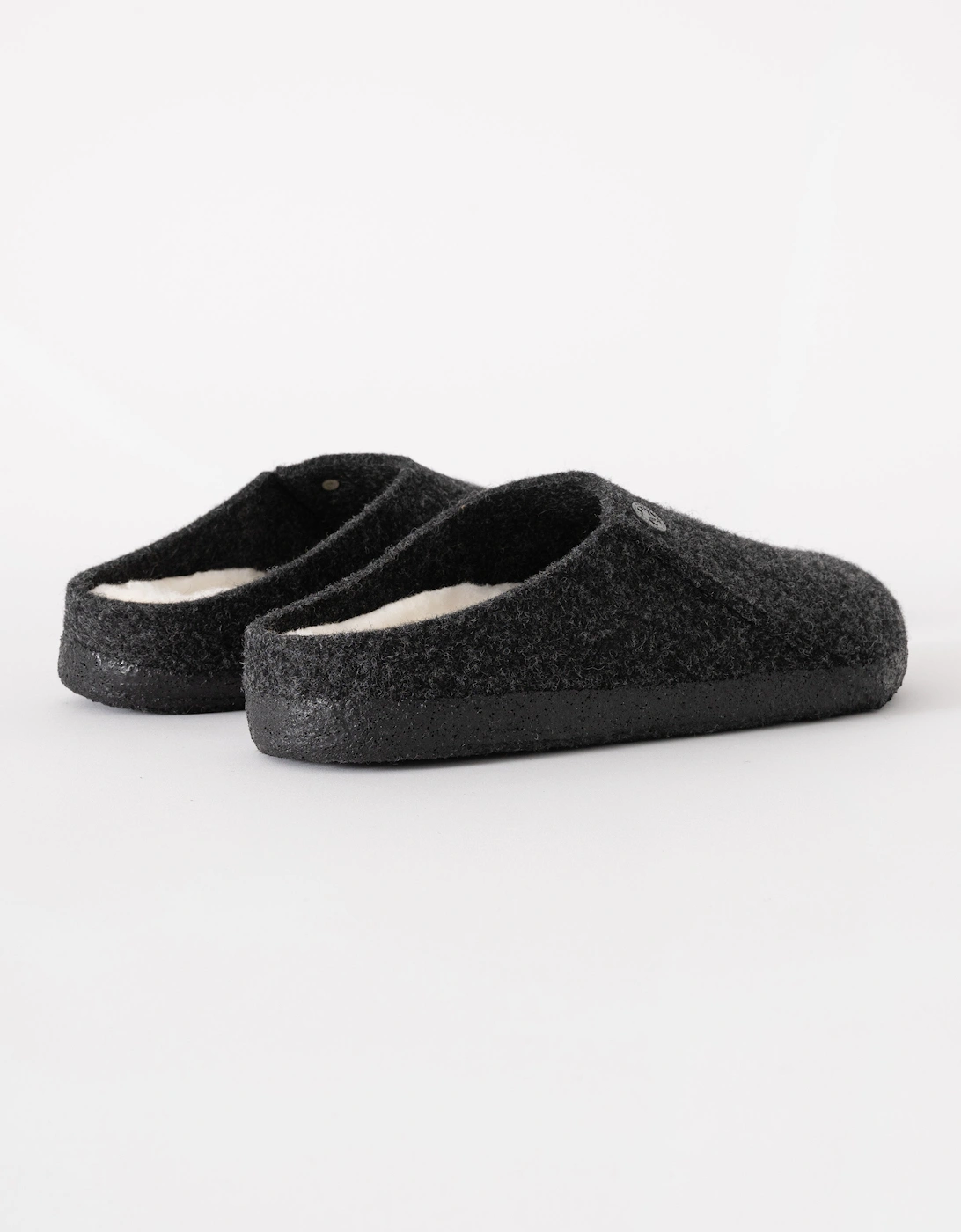 Birkenstock Zermatt Shearling FE Womens Clogs - Anthracite