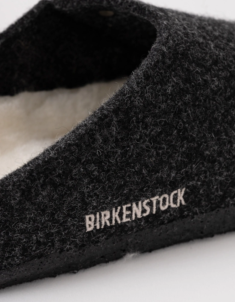Birkenstock Zermatt Shearling FE Womens Clogs - Anthracite