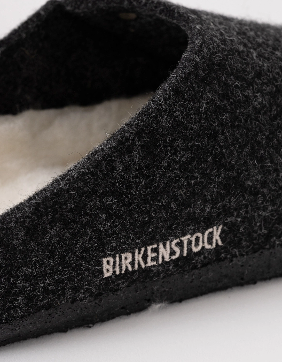 Birkenstock Zermatt Shearling FE Womens Clogs - Anthracite