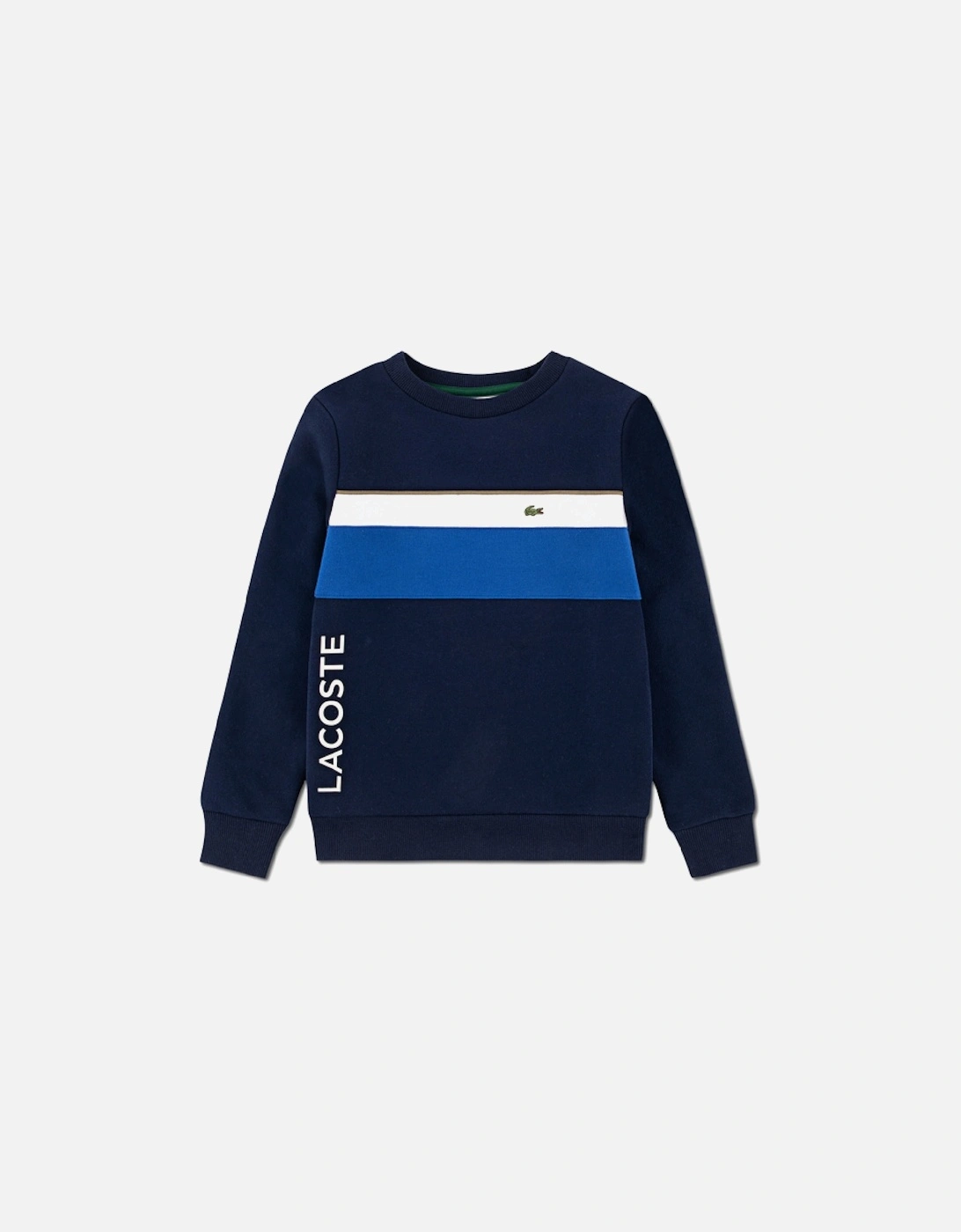 COLOUR BLOCK NAVY SWEATSHIRT SJ0933, 3 of 2