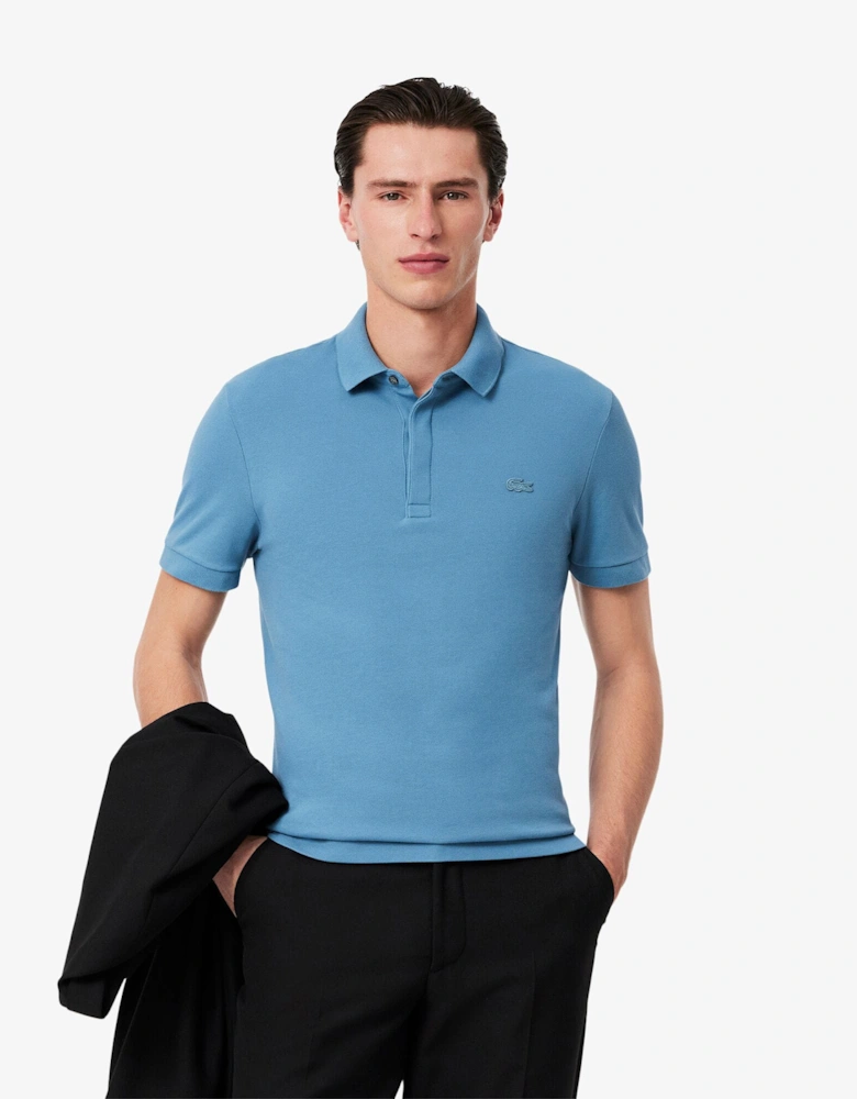 Regular Fit Paris Stretch Piqué Polo Shirt