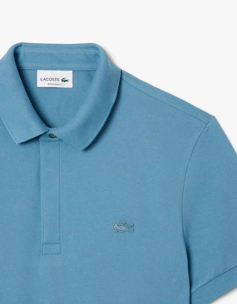Regular Fit Paris Stretch Piqué Polo Shirt
