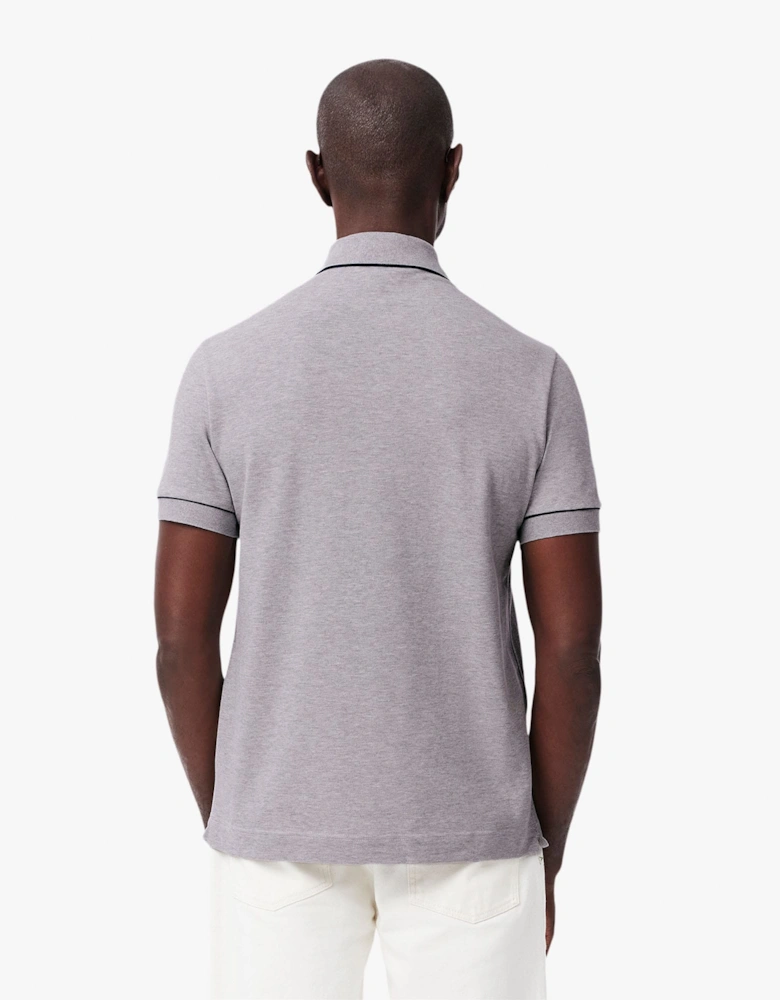 Regular Fit Paris Stretch Piqué Polo Shirt