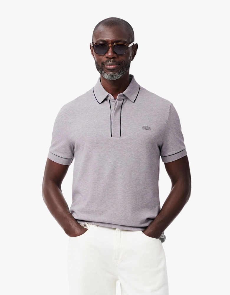 Regular Fit Paris Stretch Piqué Polo Shirt