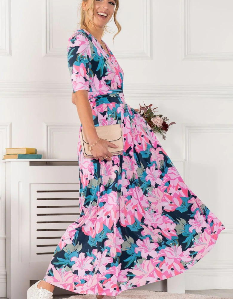 Freya Floral Print Maxi Dress