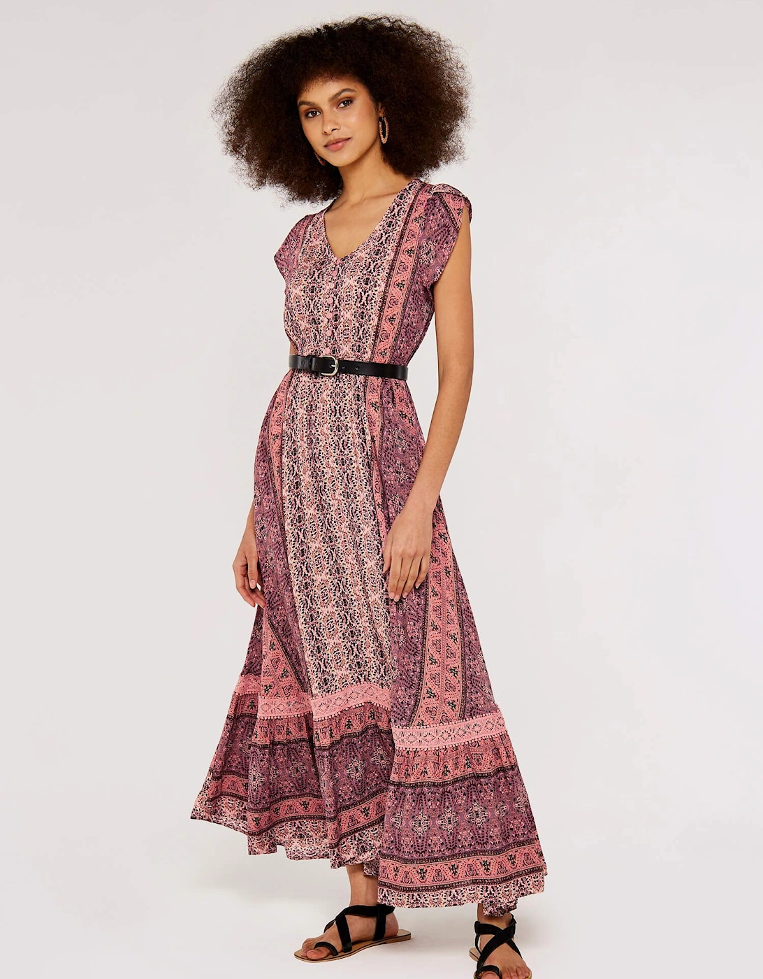 Paisley Crochet Maxi Dress, 2 of 1