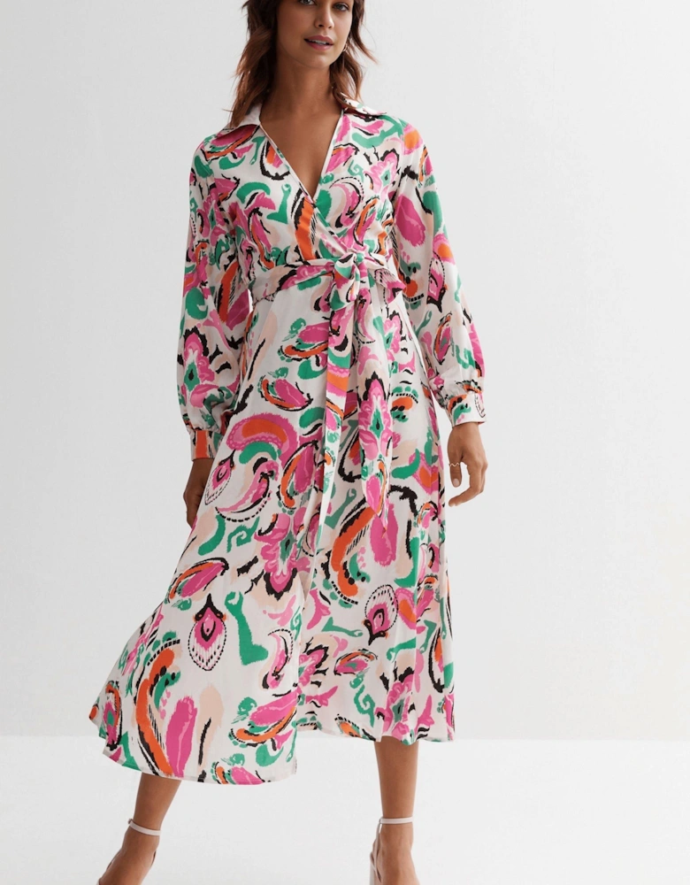 Wrap Shirt Maxi Dress