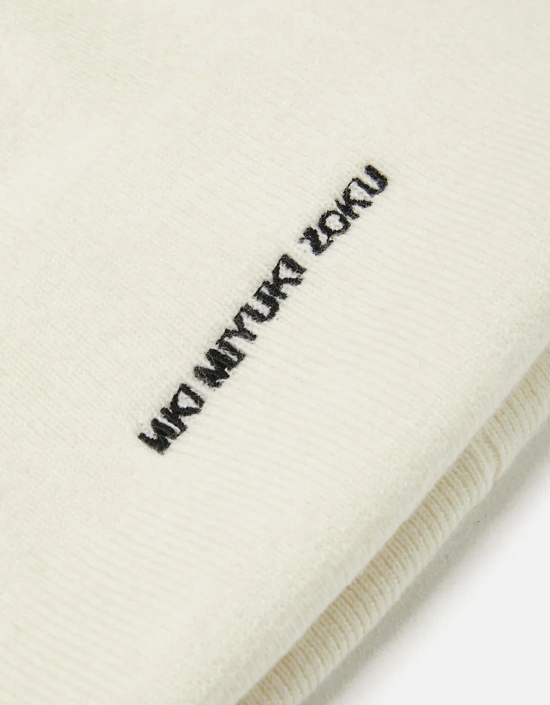 Embroidered Merino Beanie