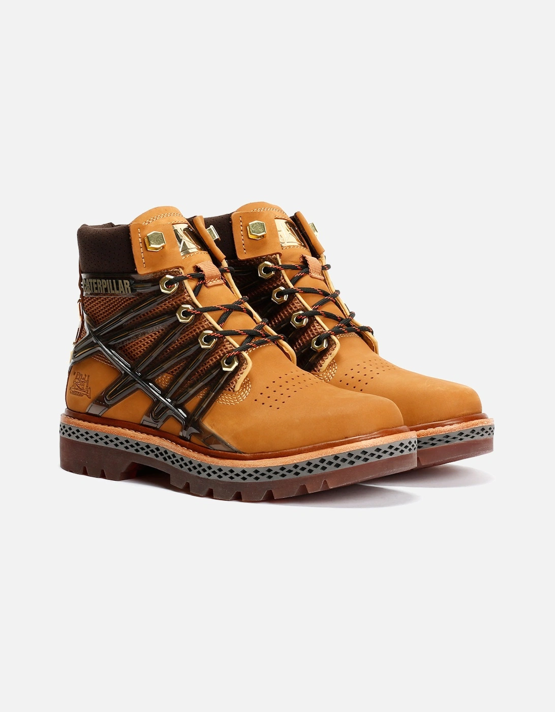 Centennial Golden Gate Bridge P111712 Honey/Black Unisex Boots, 13 of 12