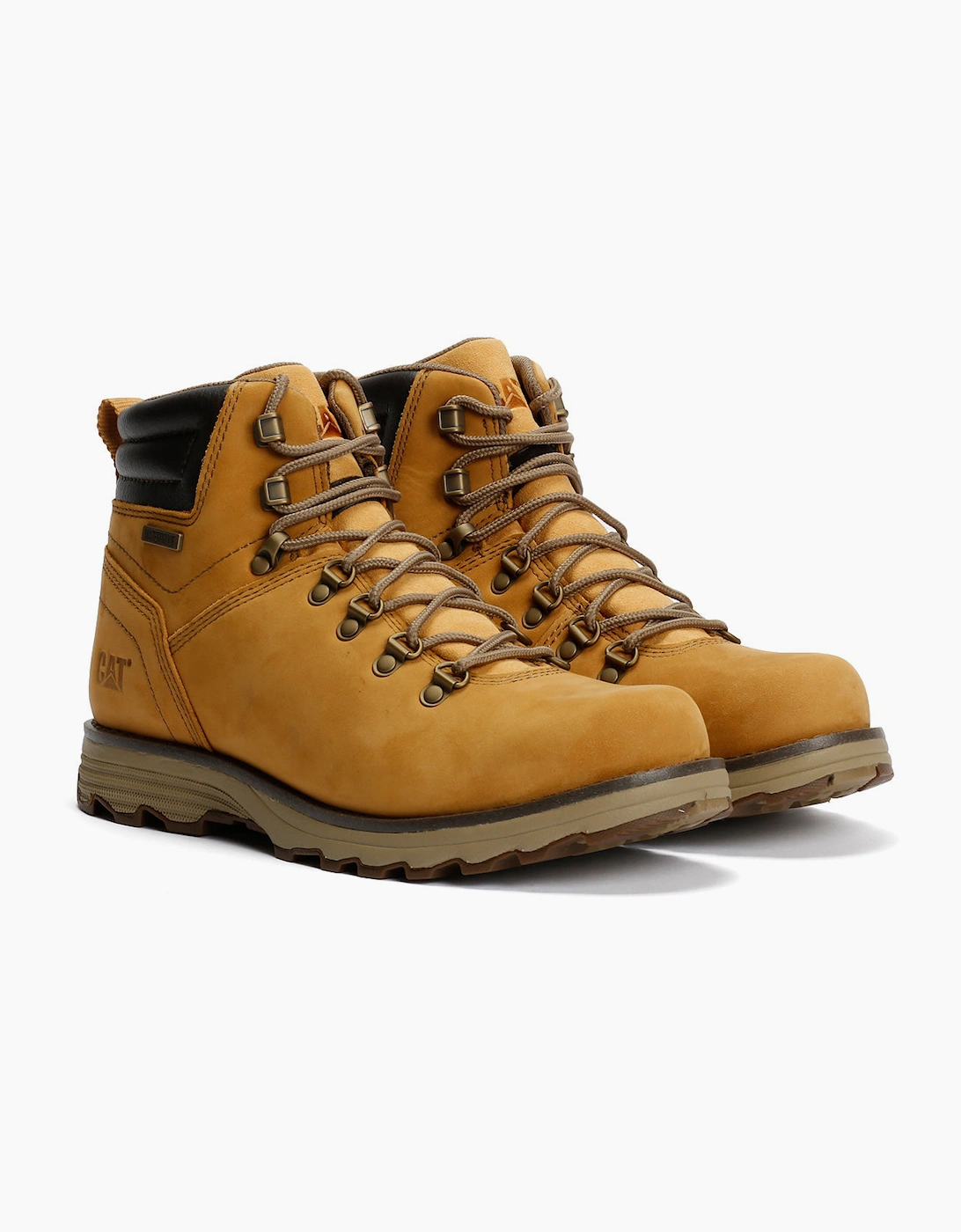 Caterpillar Men's Sire WaterProof P720691 Honey Reset Mens Boots - Brown - Size: 9