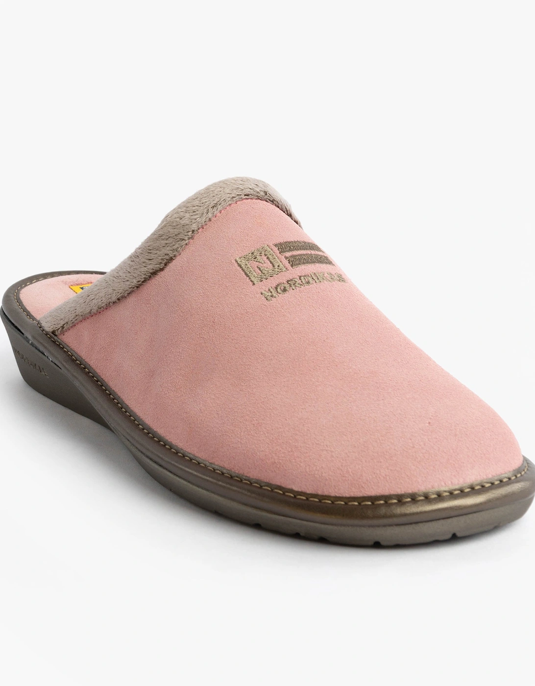 AFELPADO Womens Mules SlippersRosa