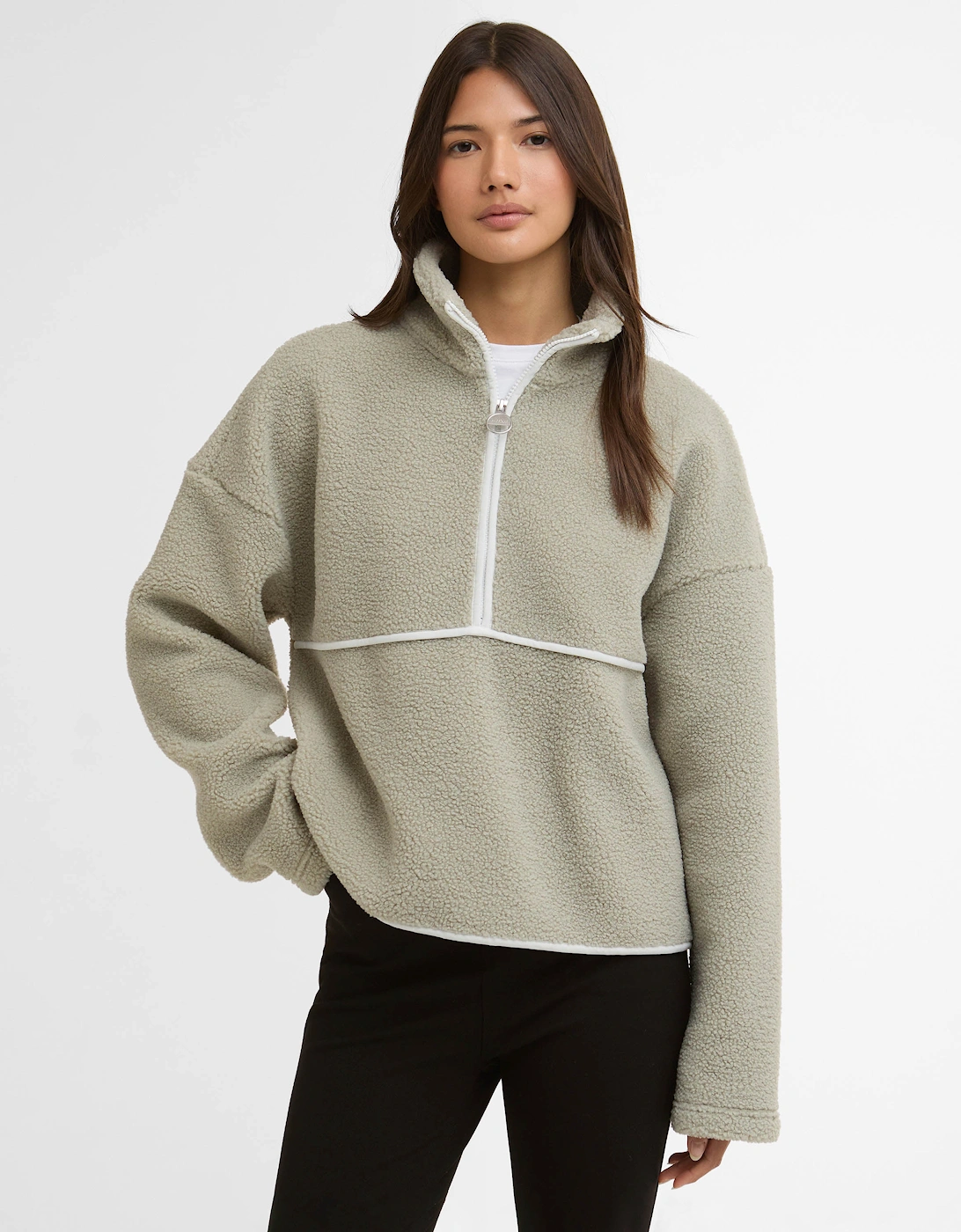 Tara Womens Fleece - Glacier Grey, 7 of 6
