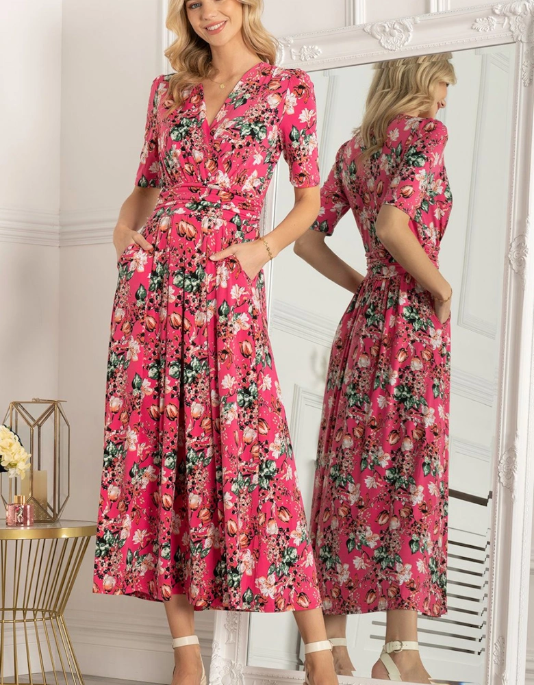 Gillian Floral Maxi Dress