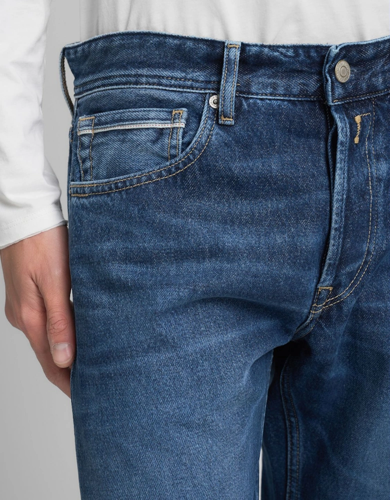 Grover Straight Fit Jeans - Dark Blue