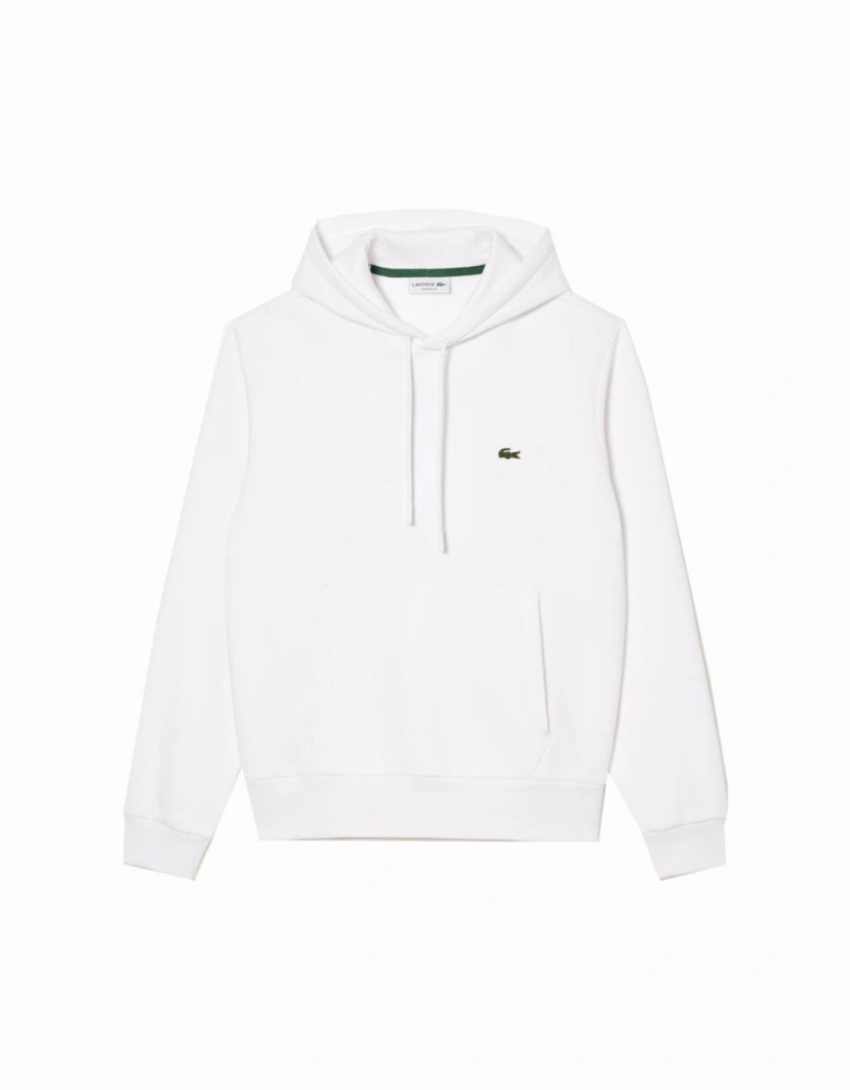Men's White Hooded Sweatshirt