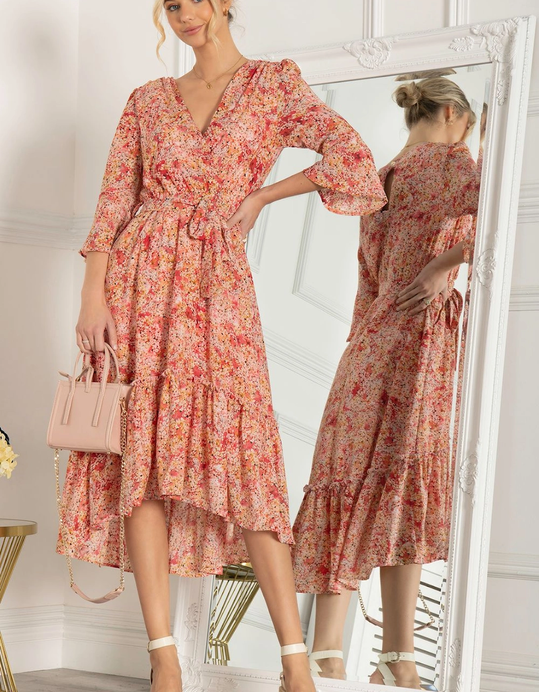 Geelan Tiered Hem Maxi Dress, 2 of 1