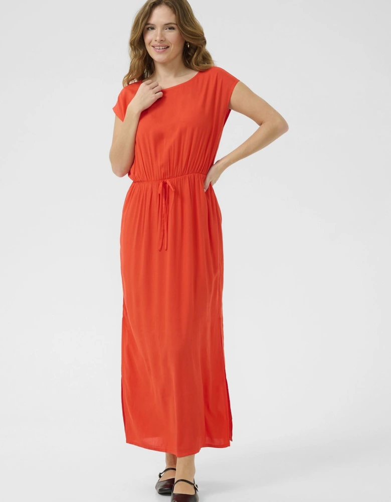 Short Sleeve Midi KAcheer Dress