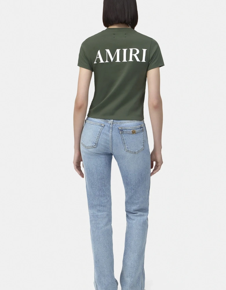 Womens MA Core Logo T-Shirt Green