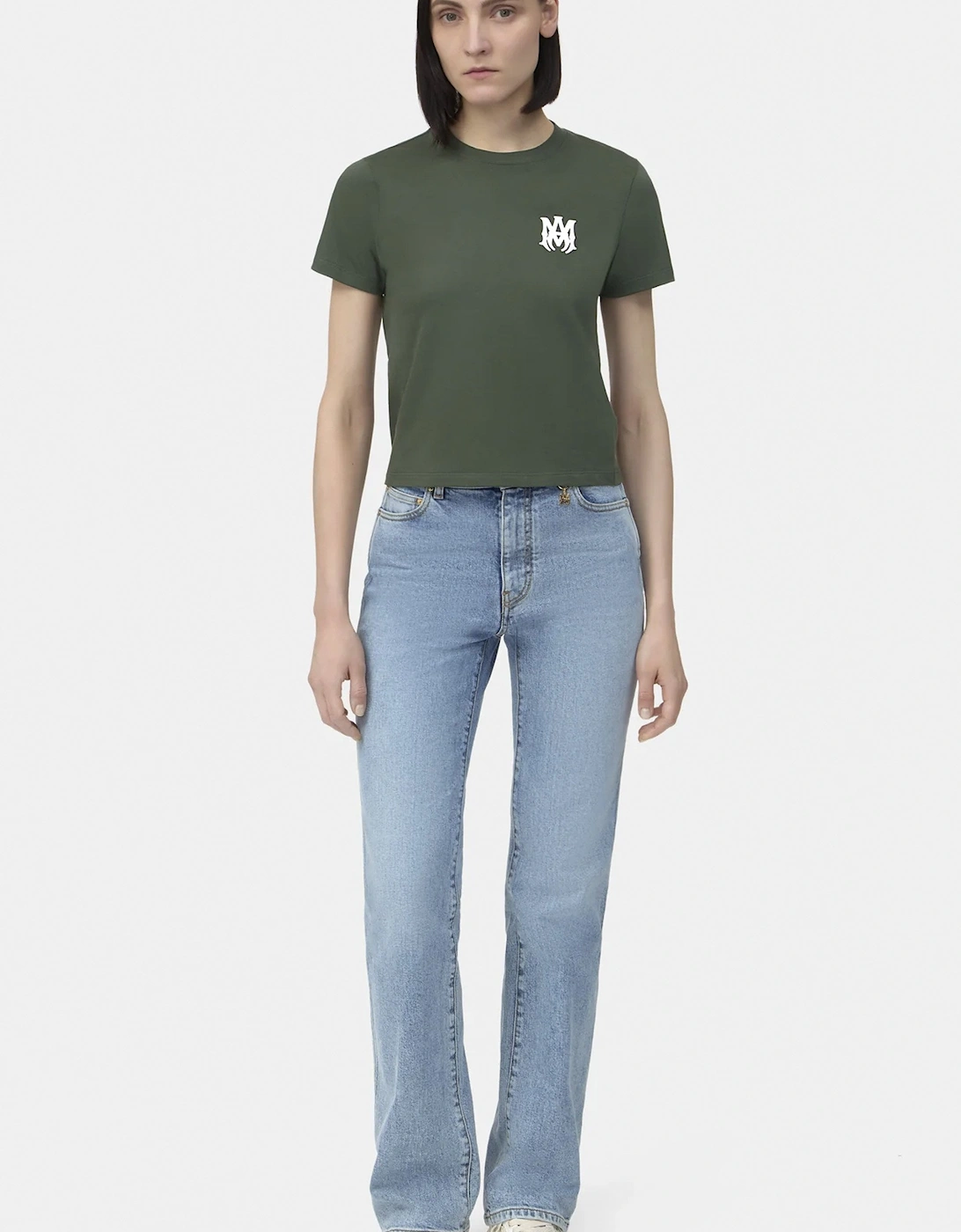 Womens MA Core Logo T-Shirt Green