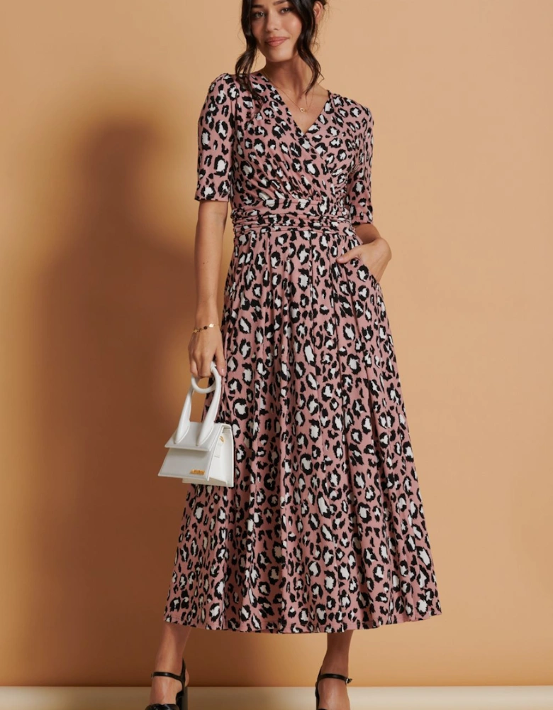 Josie Animal Print Maxi Dress
