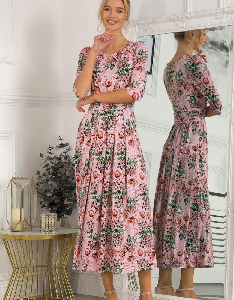 Dorothy 3/4 Sleeve Maxi Dress