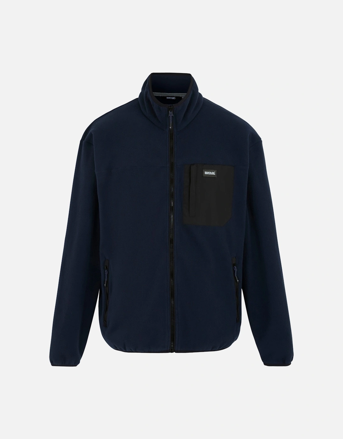 Mens Frankie Full Zip Fleece Jacket, 5 of 4