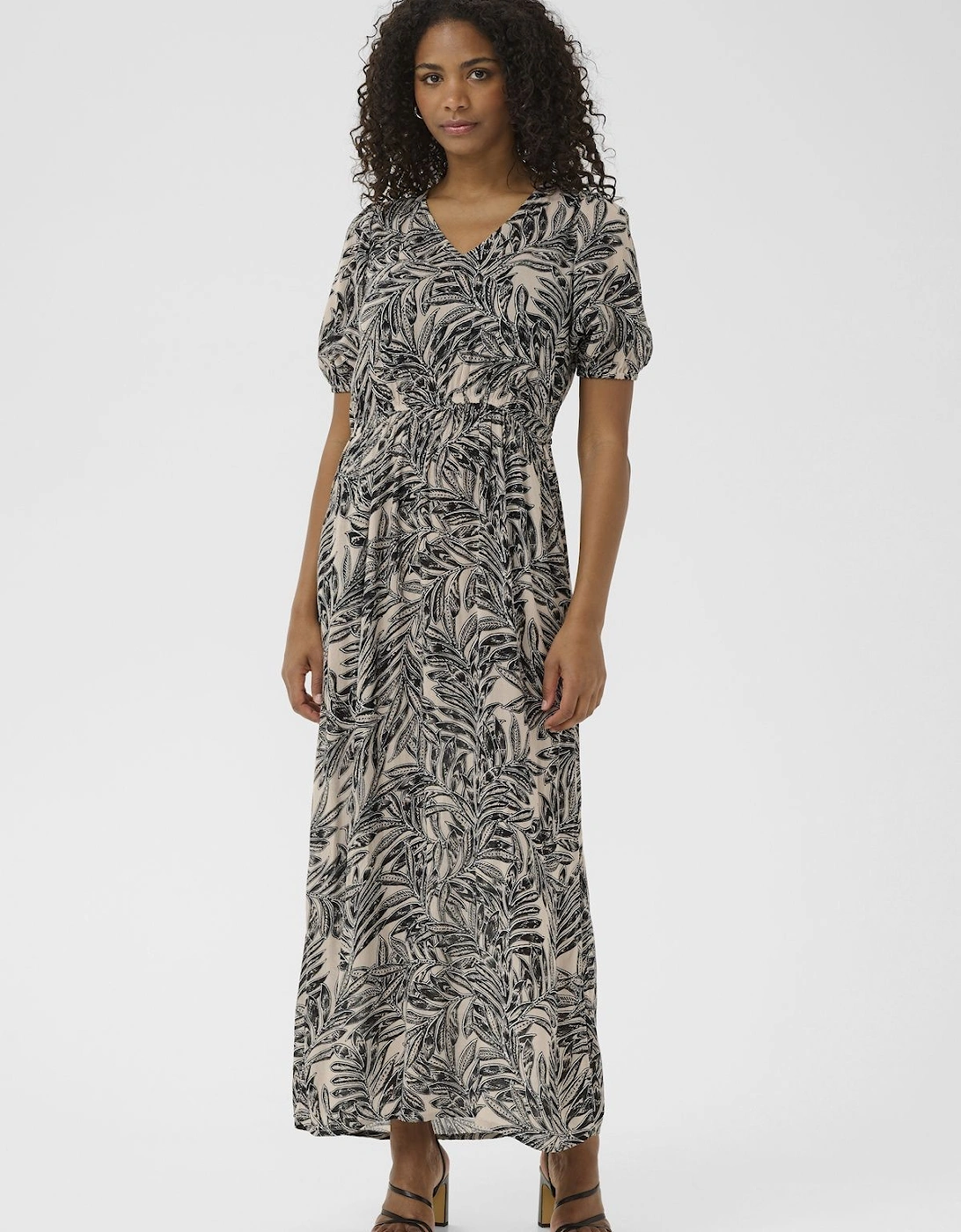 Isolde Short Sleeve Maxi Dress, 2 of 1
