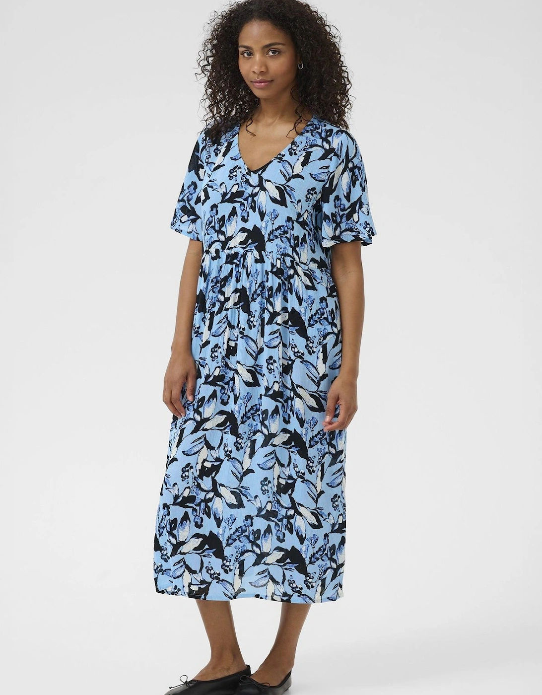 KAjessi Amber Floral Print Dress, 2 of 1