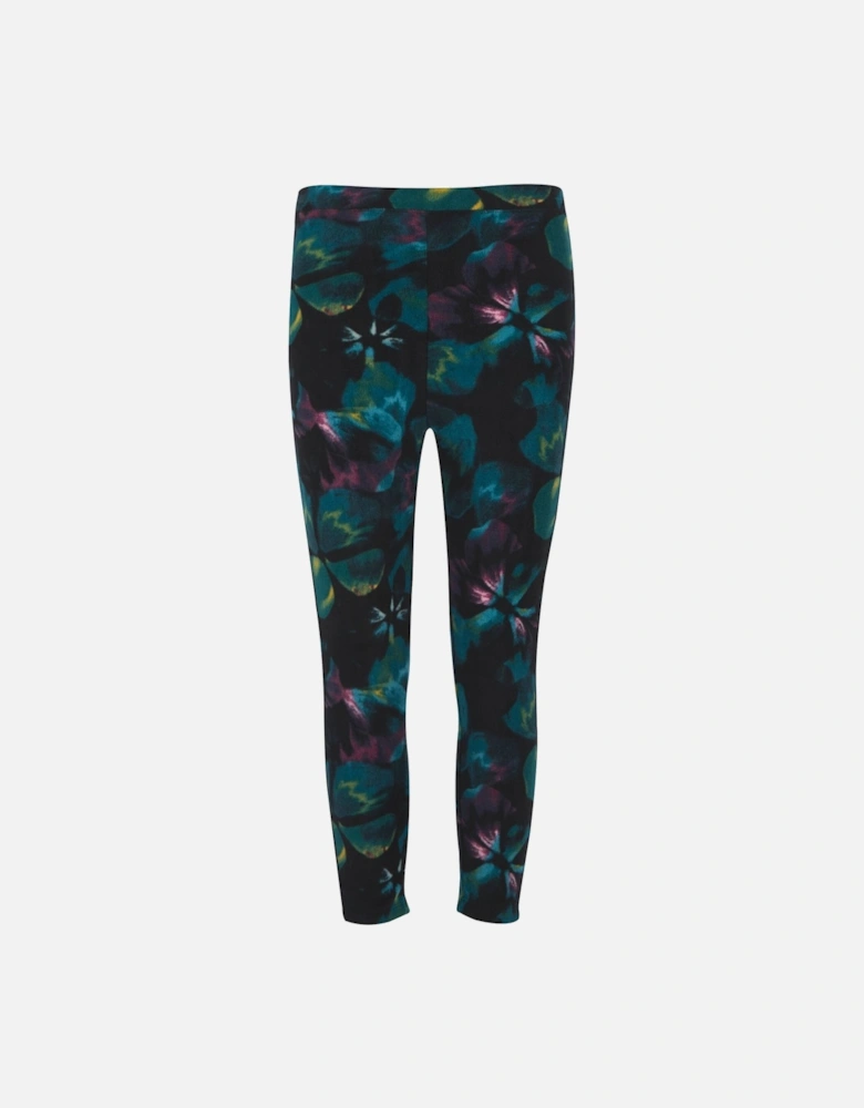 Childrens/Kids Electric Floral Print Thermal Base Layer Set