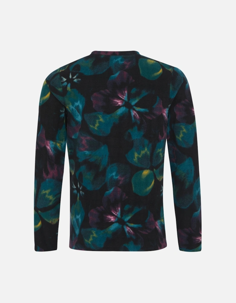 Childrens/Kids Electric Floral Print Thermal Base Layer Set