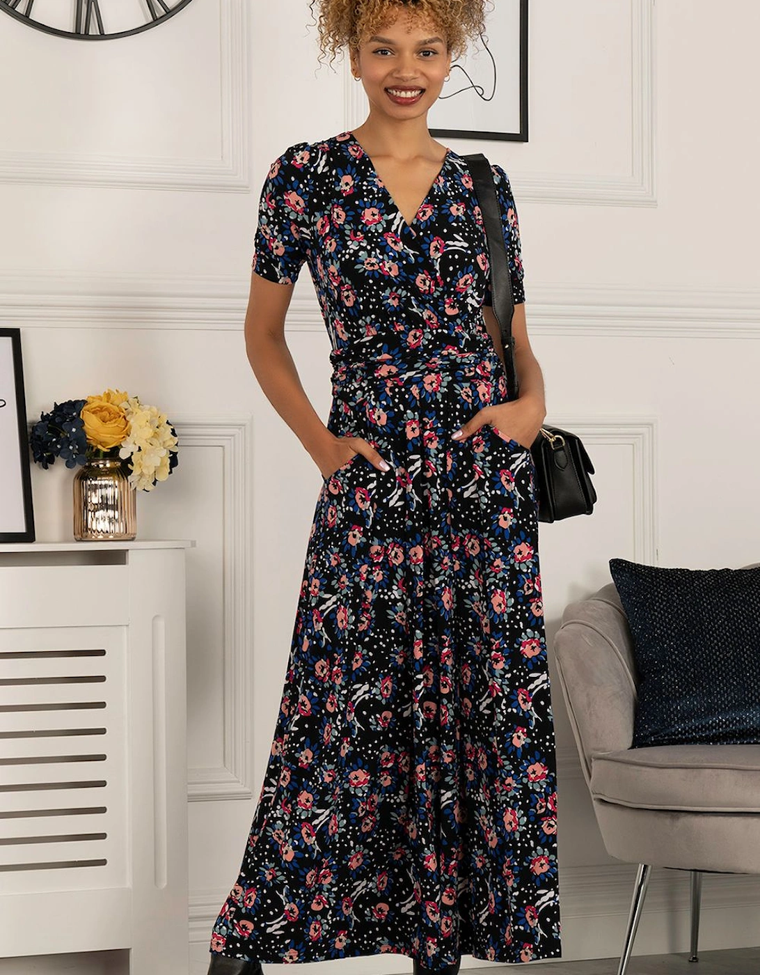 Beatrice Jersey Maxi Dress, 2 of 1