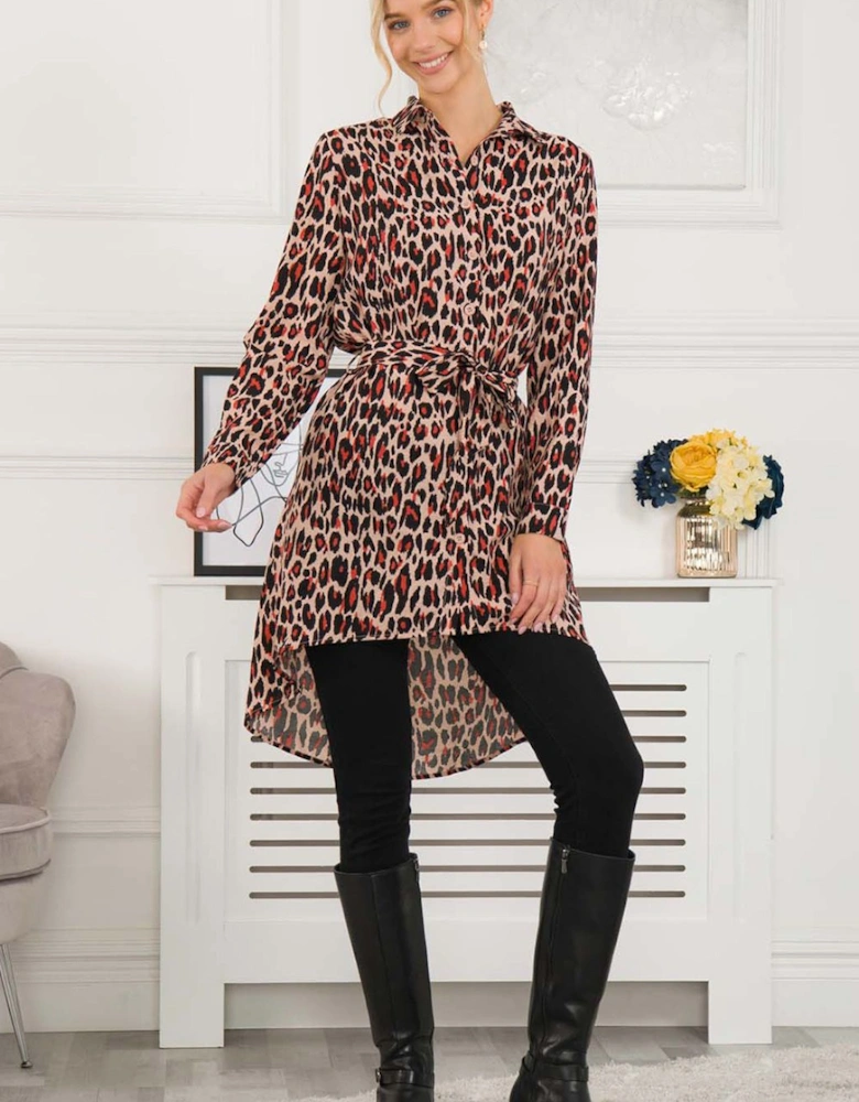 Sylvia Longline Shirt Dress