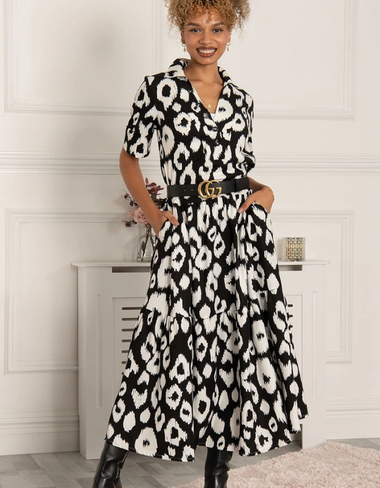 Andora Printed Maxi Dress