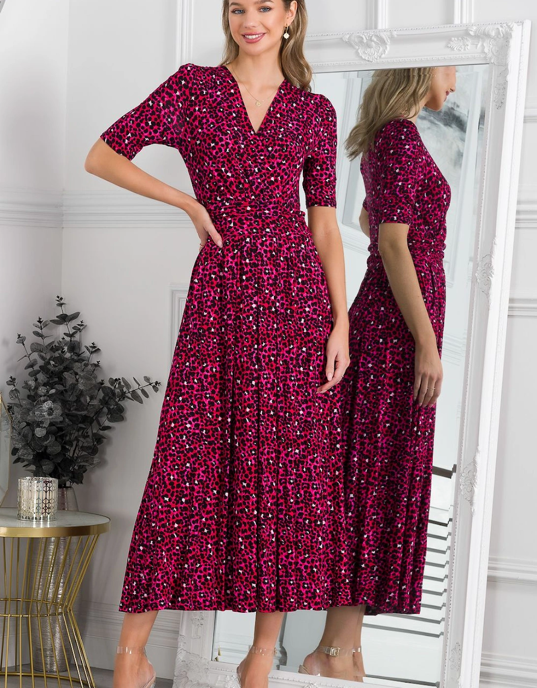 Macara Printed Maxi Dress, 2 of 1