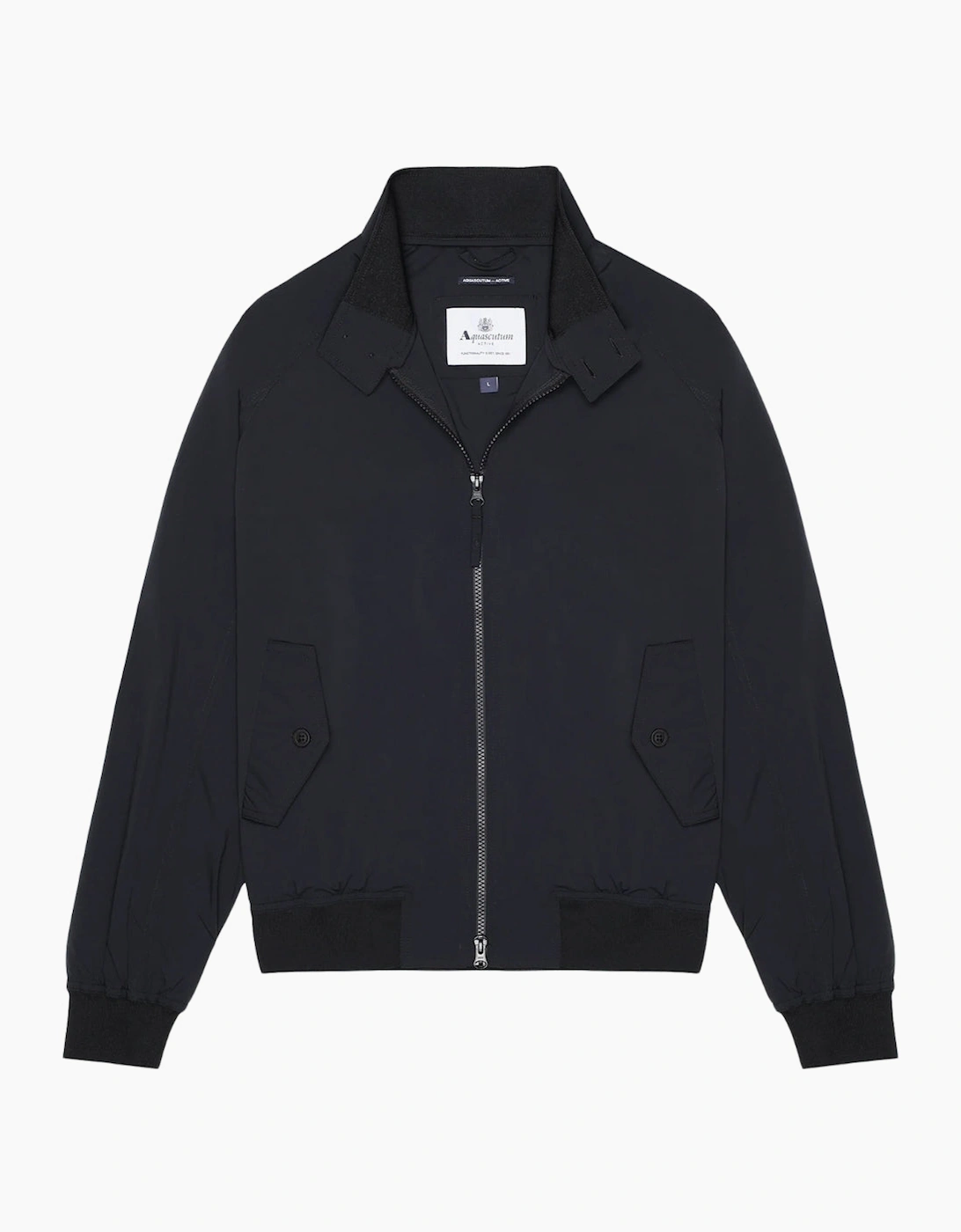 Aquascutum Unisex Black Active Stretch Jacket - Size: Xxl