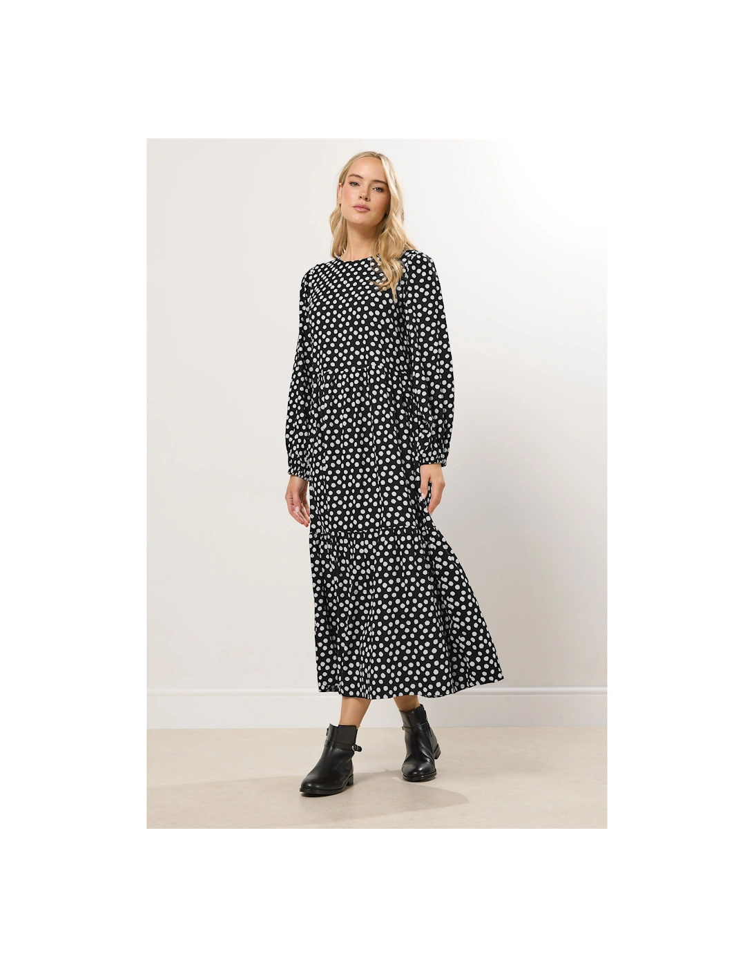 Tall Spotted Smock Dress, 2 of 1