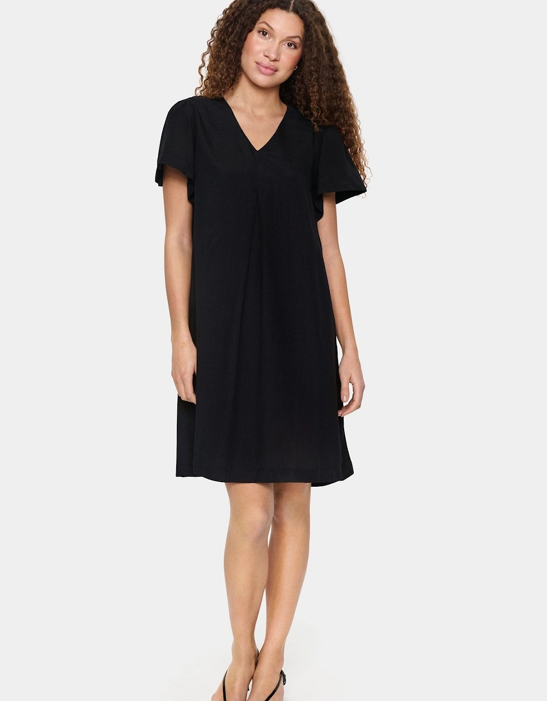KathaSZ V-Neck Short Sleeve Dress, 2 of 1