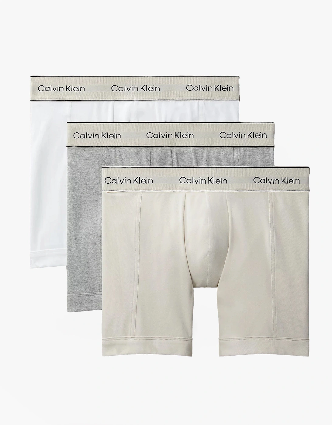 Calvin Klein BOXER BRIEF 3 Pack Mens Cotten Stretch Multicoloured, 5 of 4