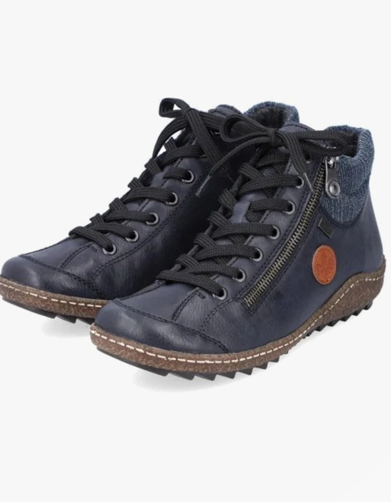 L7514-14 Womens Ankle Boots Blue