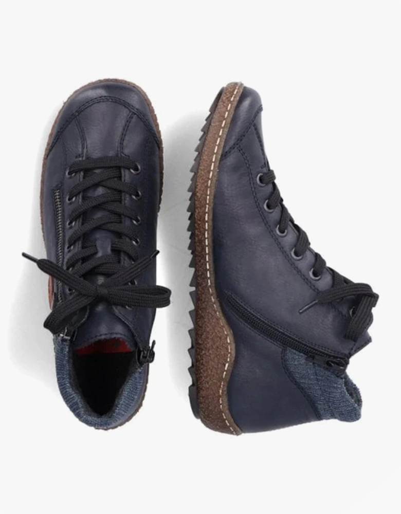 L7514-14 Womens Ankle Boots Blue