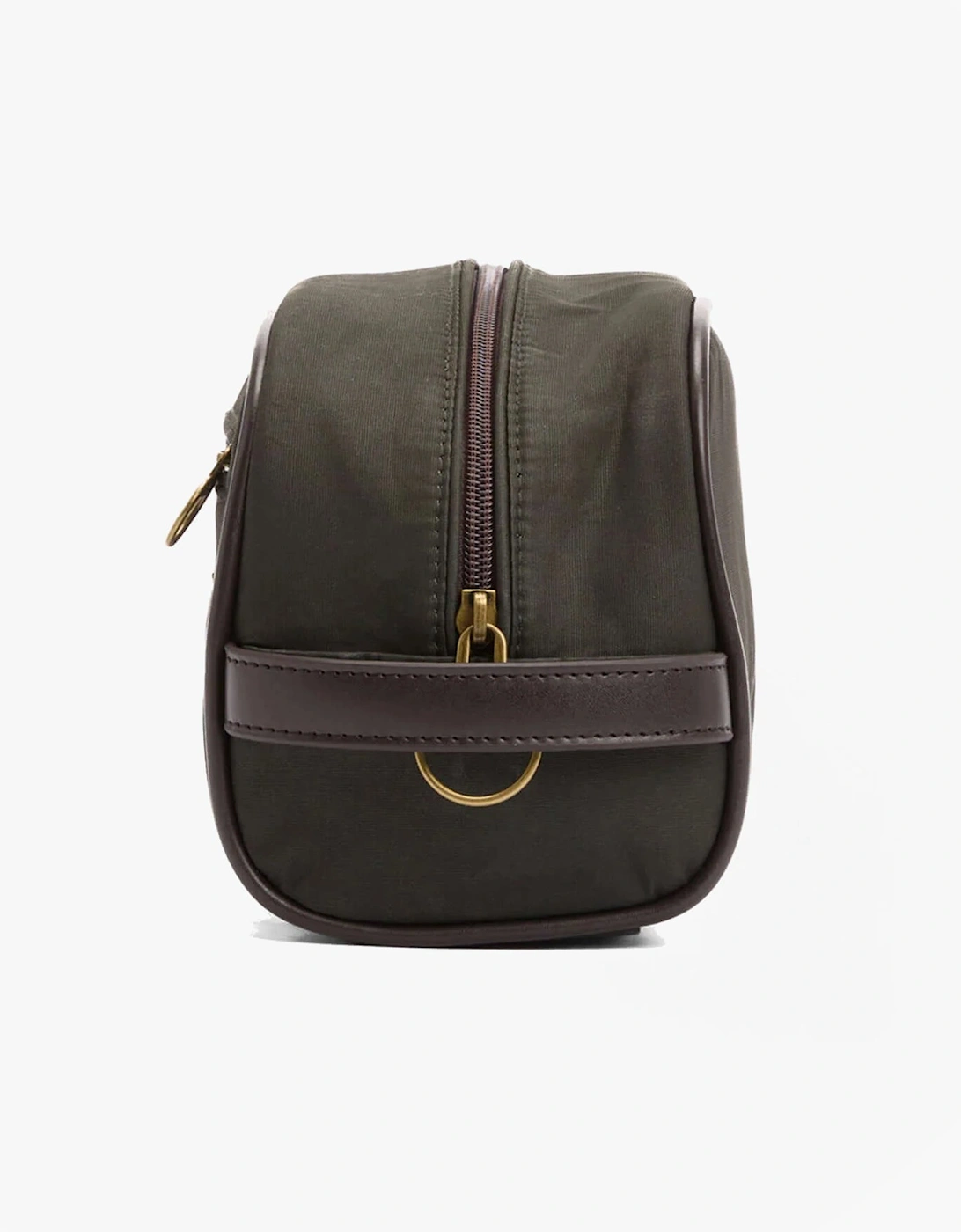 WAXED Mens Washbag Olive/Beacon