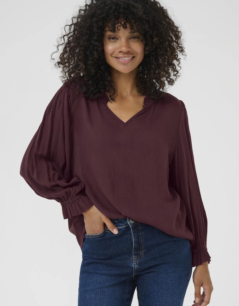 KAliv Amber Long Sleeve Blouse