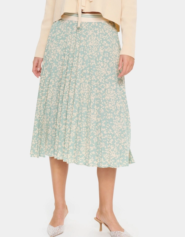 LindySZ Pleated Midi Skirt