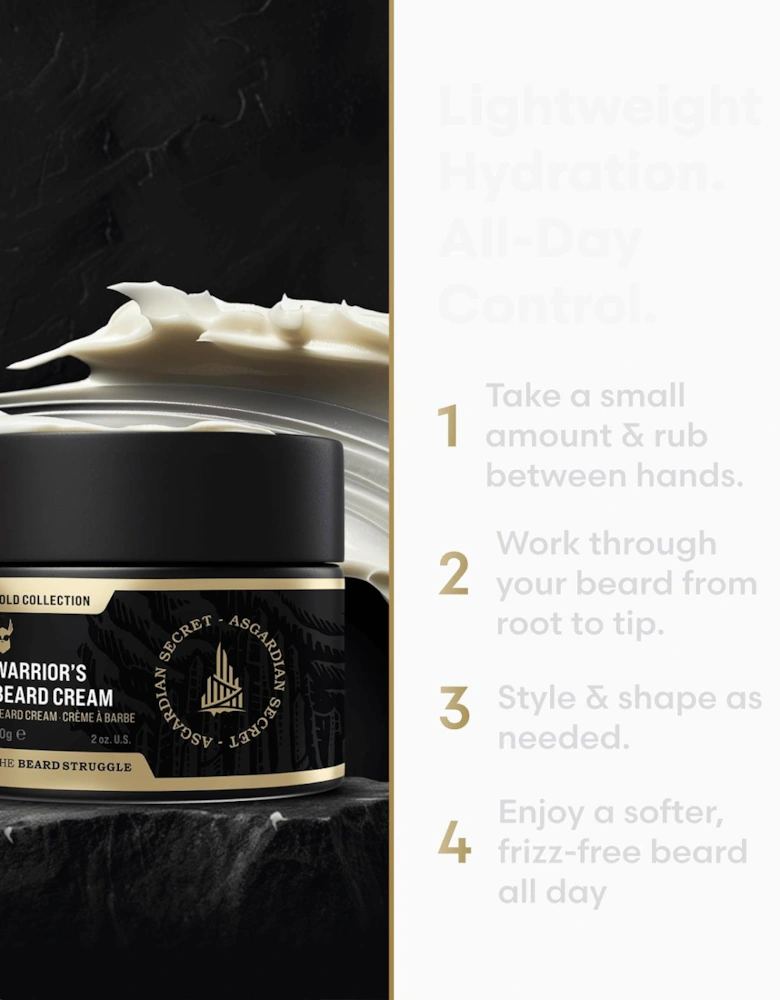Beard Cream: Defeat Dryness and Itch