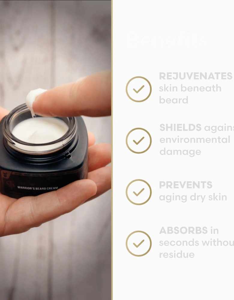 Beard Cream: Defeat Dryness and Itch