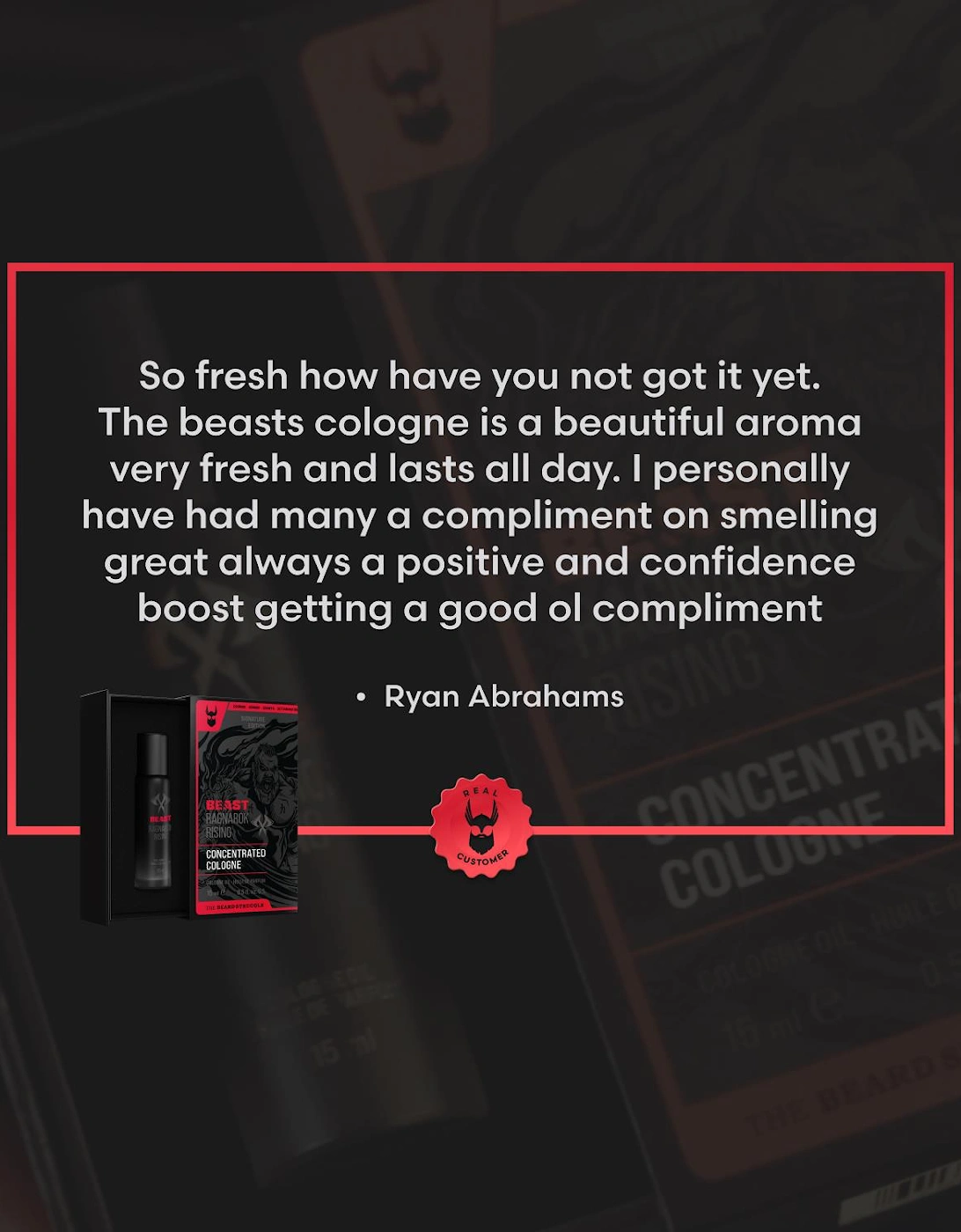 Concentrated Cologne - Beast